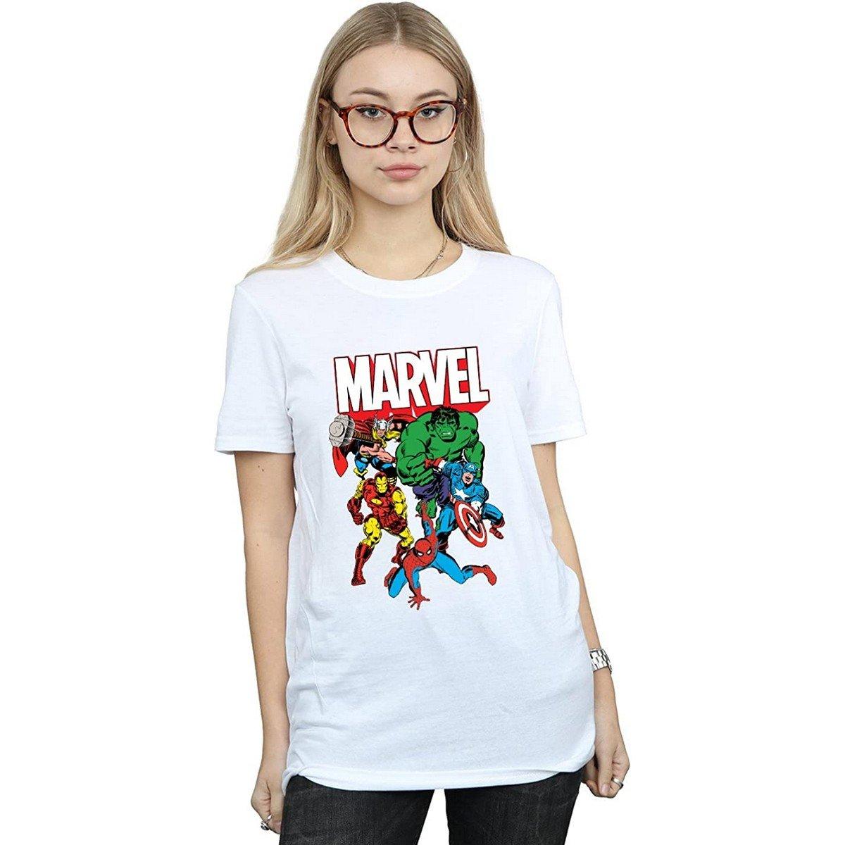 MARVEL  Tshirt HERO GROUP 