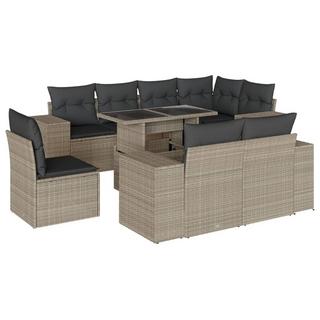 VidaXL Garten sofagarnitur poly-rattan  