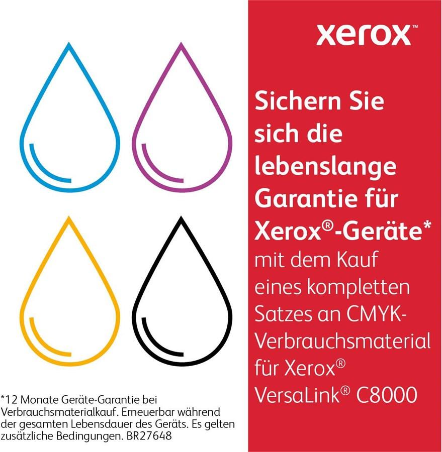 XEROX  XEROX Toner HC cyan 106R04050 VersaLink C8000 16'500 S. 