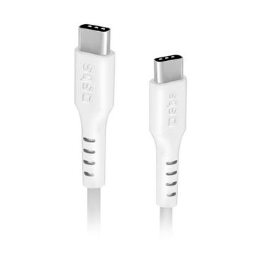 TECABLETCC20W câble USB 1,5 m USB 2.0 USB C Blanc
