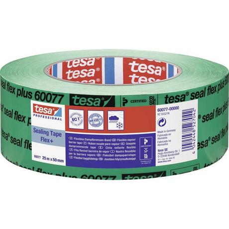 Tesa  Professional Seal Flex Dampfbremsen-Band, 25 m x 50 mm 