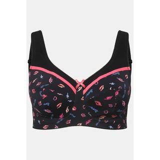 Ulla Popken Reggiseno sostenitivo Labbra senza ferretto Coppa C-F  