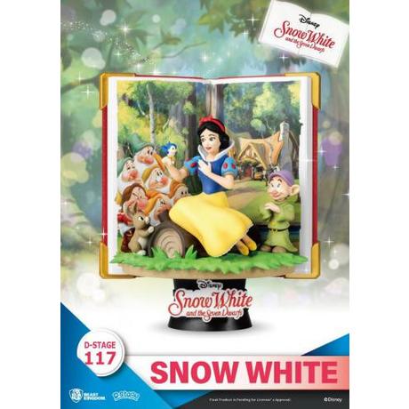 Beast Kingdom  Statua Disney D-Stage Story Book Snow White 14cm 