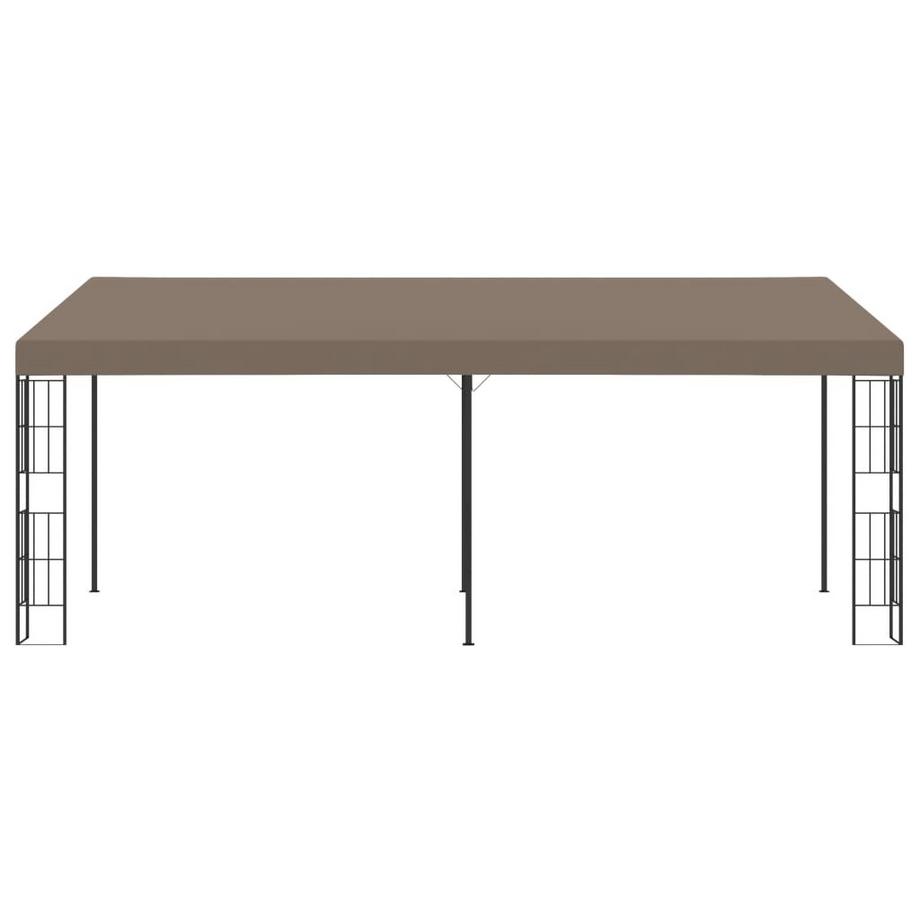 VidaXL gazebo a parete Tessuto  