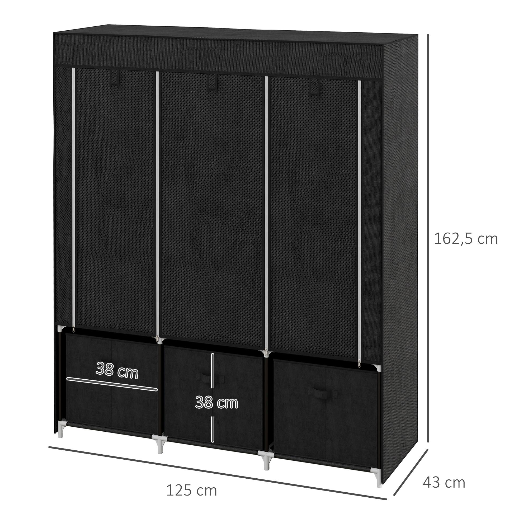 HOMCOM Stoffschrank  