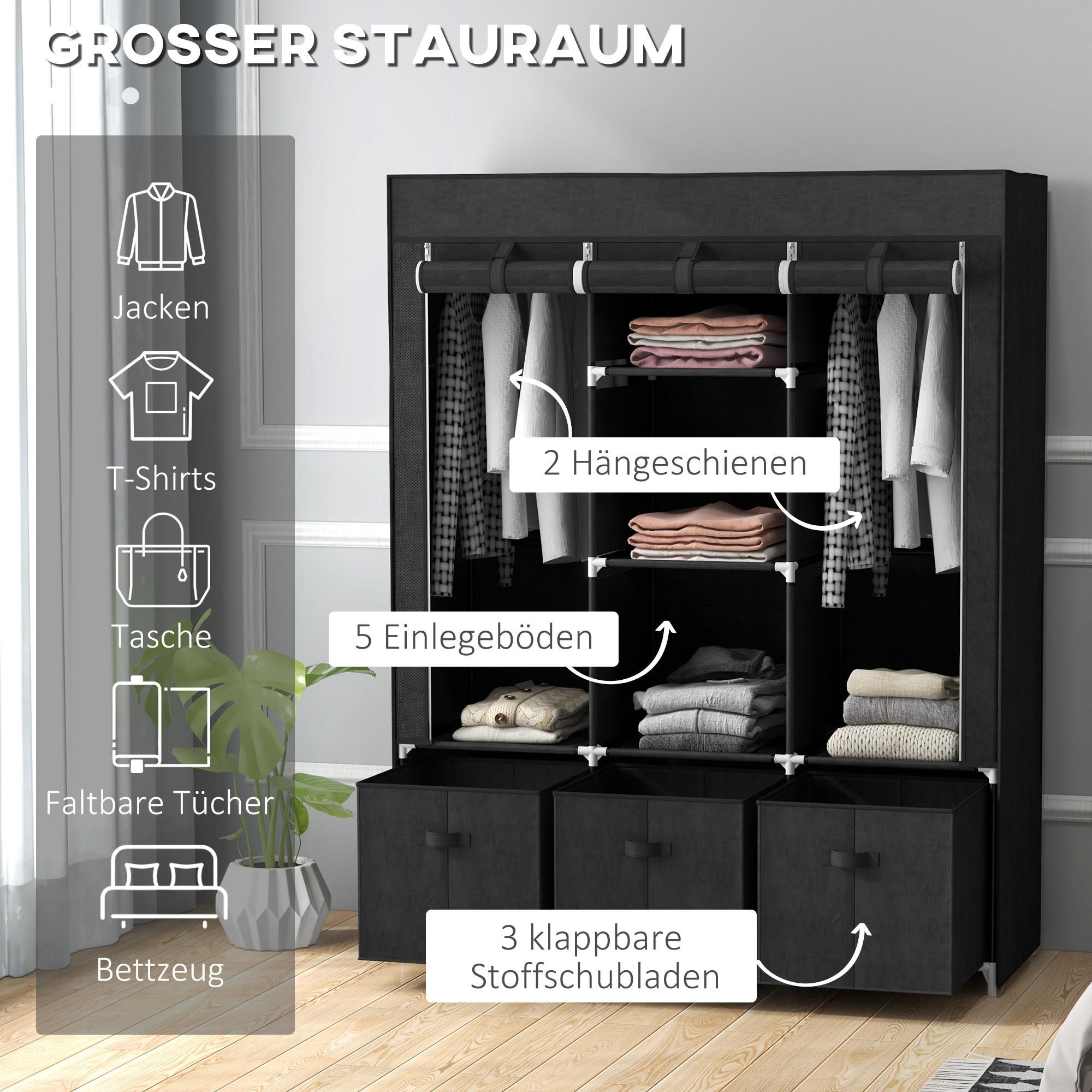 HOMCOM Stoffschrank  