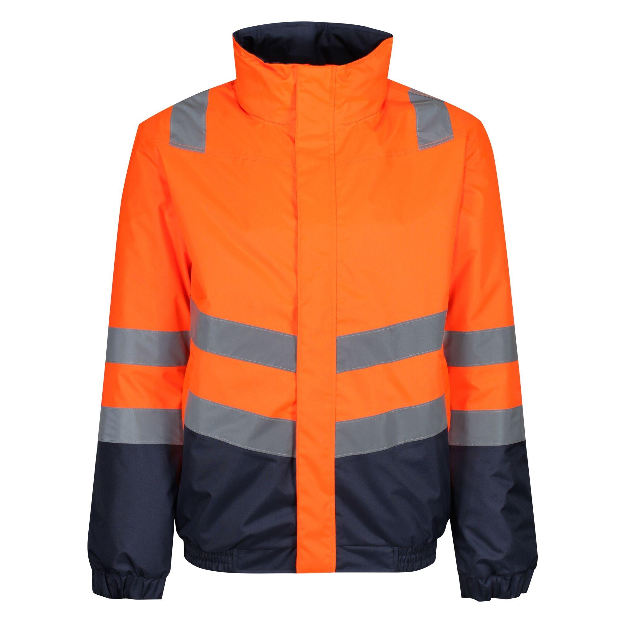 Image of Bomber Jacke Signalkleidung Unisex Orange L