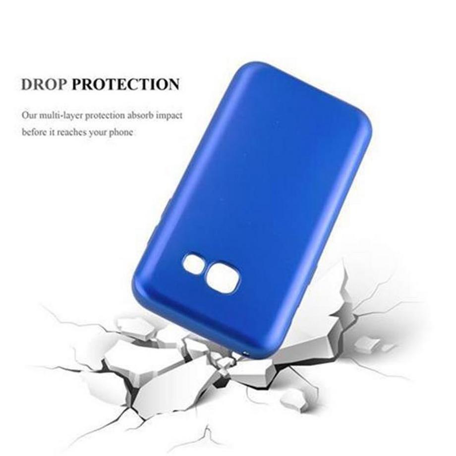 Cadorabo  Housse compatible avec Samsung Galaxy A3 2017 - Coque de protection en silicone TPU flexible 