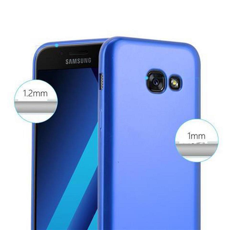Cadorabo  Housse compatible avec Samsung Galaxy A3 2017 - Coque de protection en silicone TPU flexible 