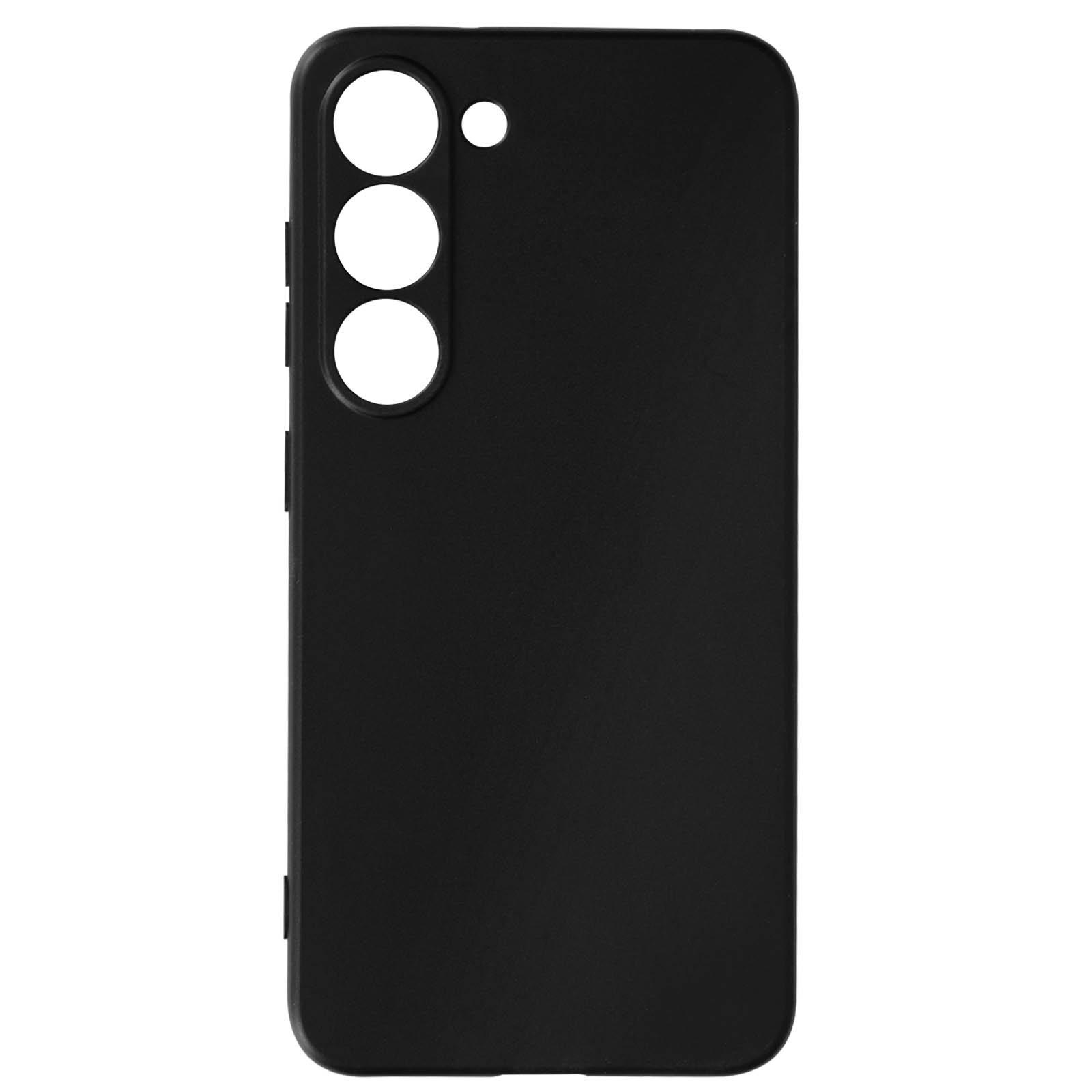 Avizar  Cover Samsung Galaxy S23 nero opaco 