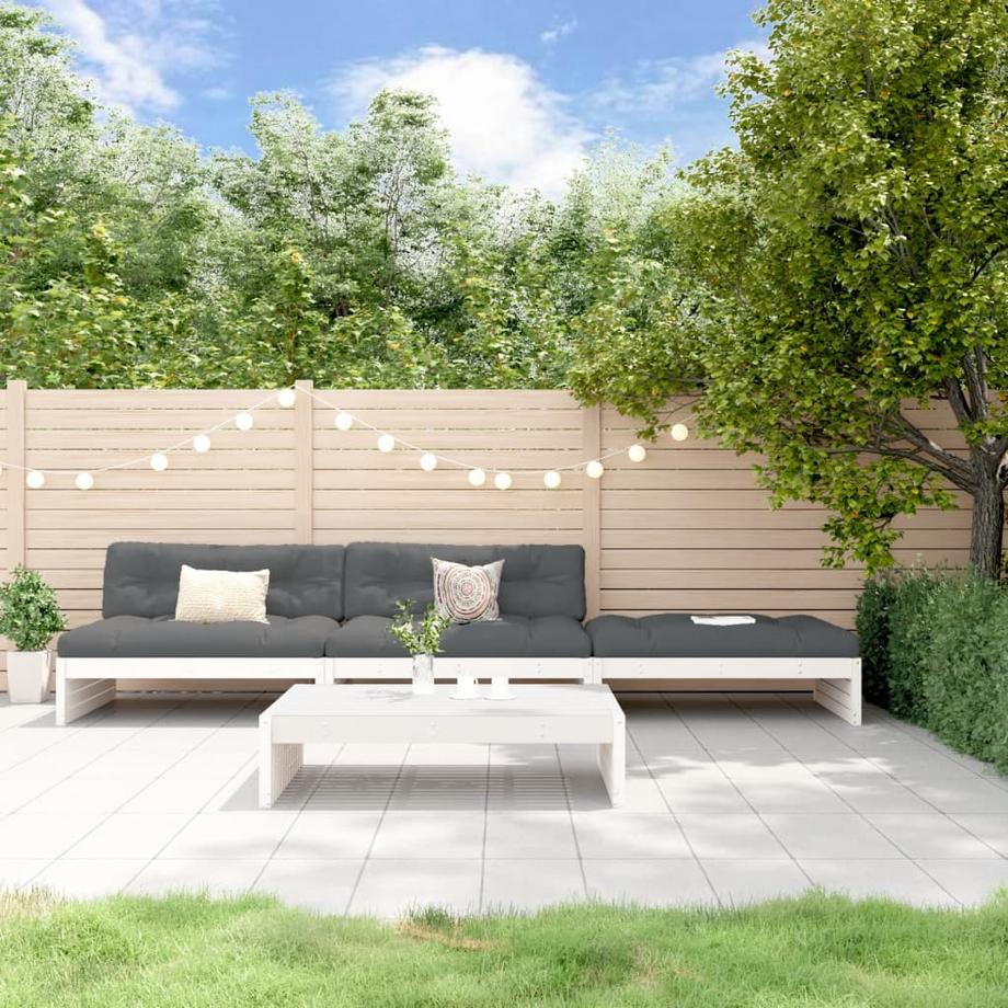 VidaXL Salon de jardin bois  