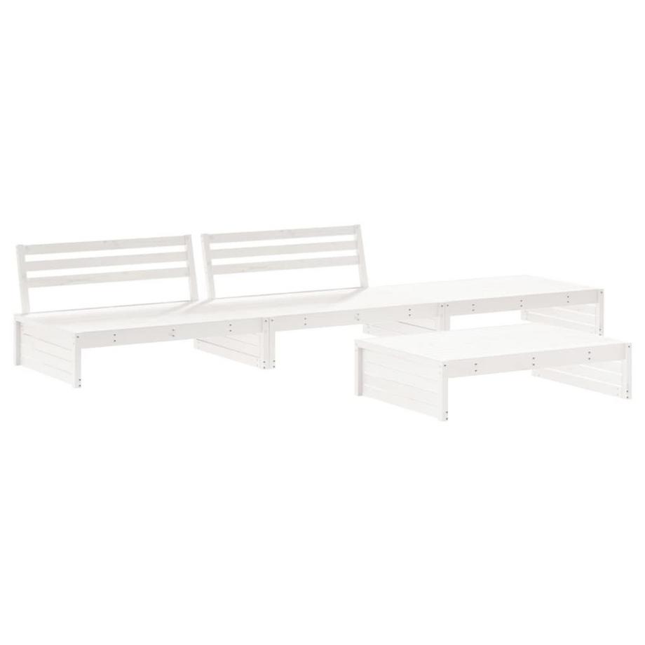 VidaXL Salon de jardin bois  