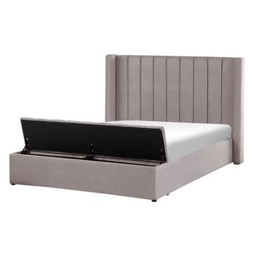 Letto con rete a doghe en Velluto Moderno NOYERS