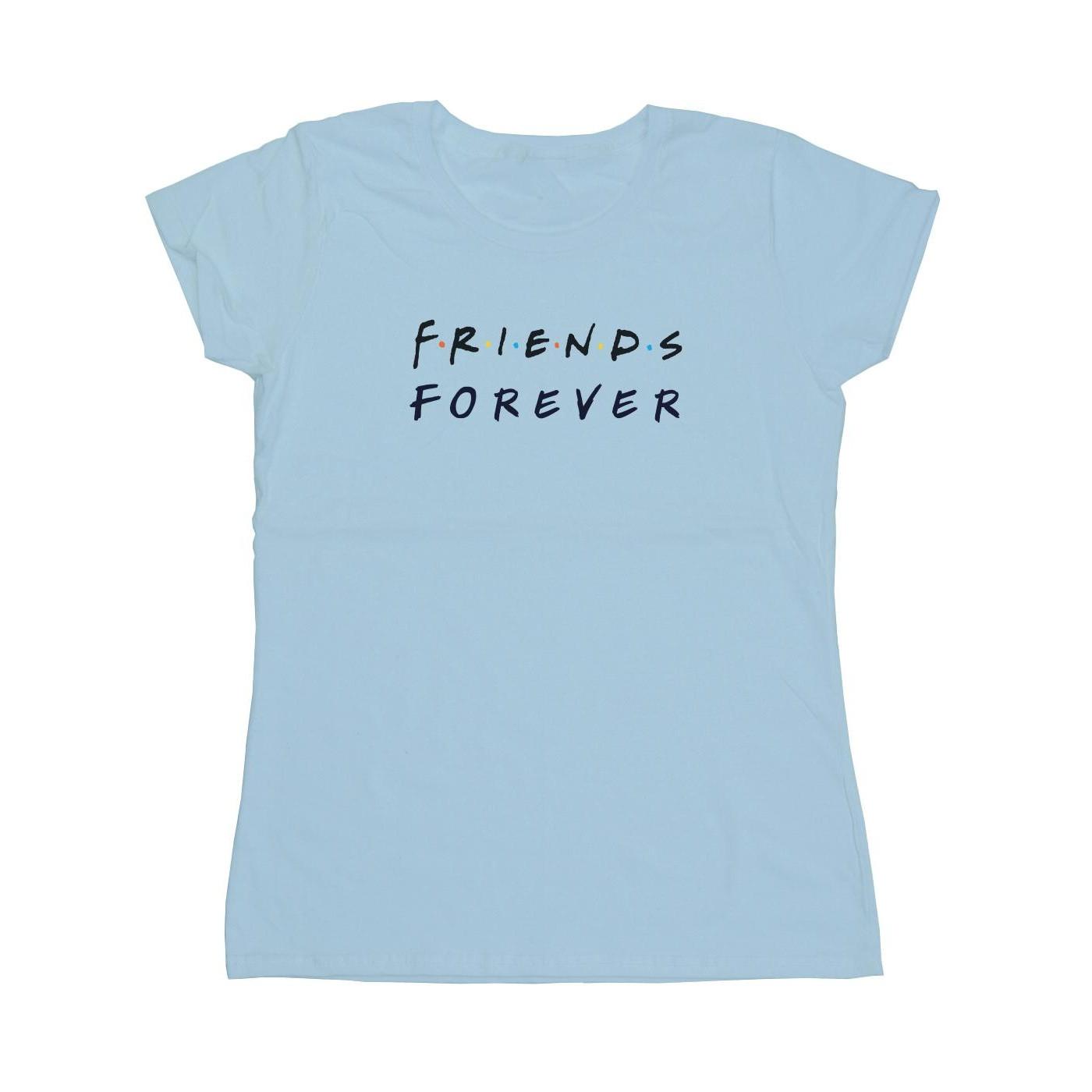 Image of Forever Logo Tshirt Damen Blau S