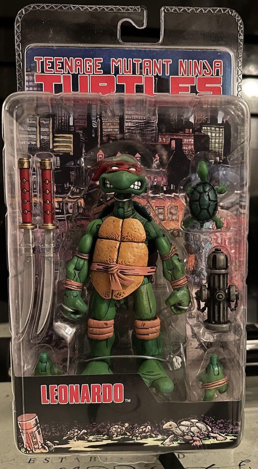 Image of Teenage Mutant Ninja Turtles Leonardo Neca 2008 - Sealed New Unisex