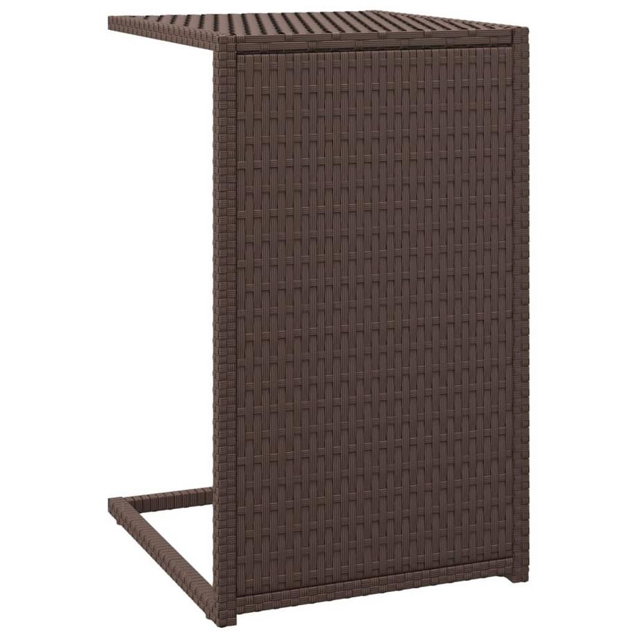 Table en c rotin synthétique