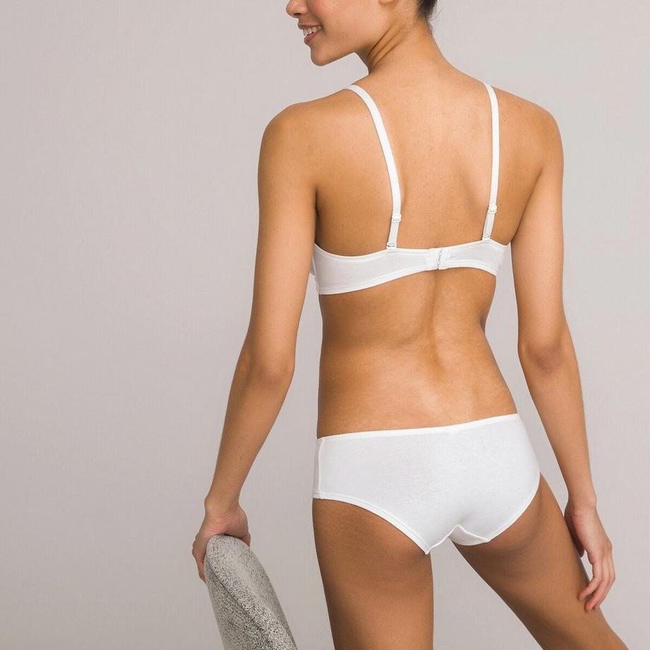 La Redoute Collections Soutien-gorge triangle tout coton uni Cottone  