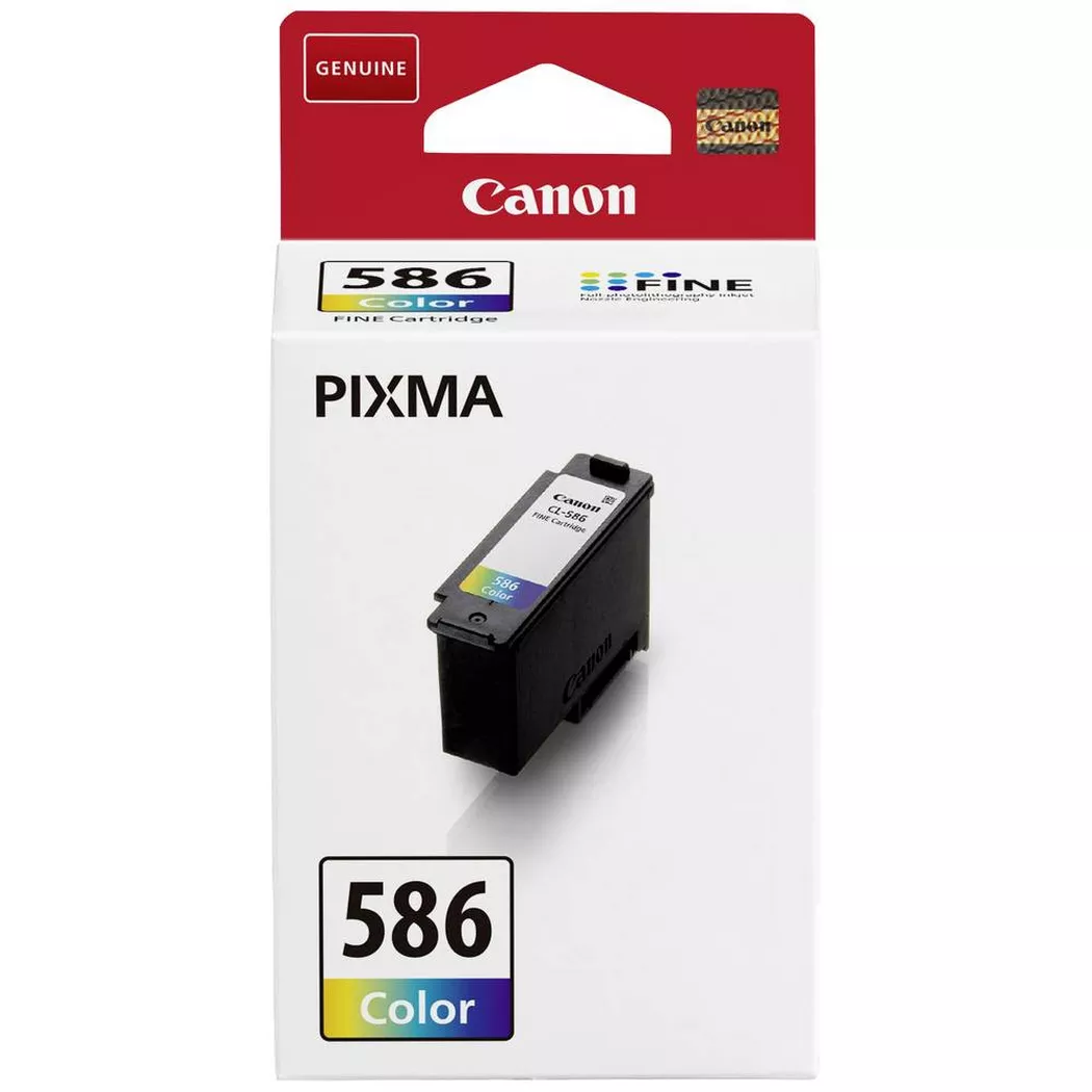 Canon – CL-586 Tintenpatrone, Multicolor, One Size