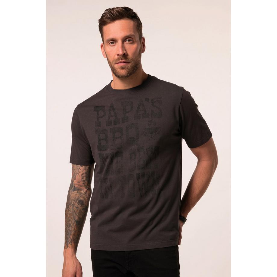JP1880 Halbarm Grillen Print T-Shirt  