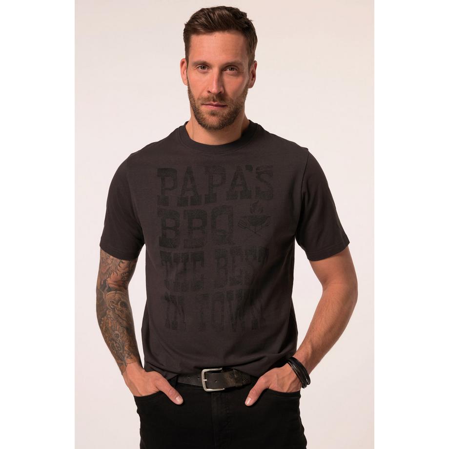 JP1880 Halbarm Grillen Print T-Shirt  