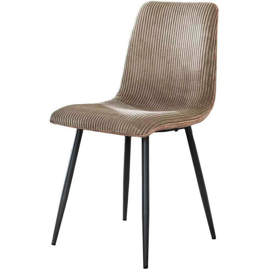 Chaise de salle à manger Rib Rock sable