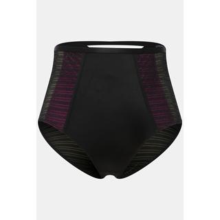 Ulla Popken Culotte Maxi Dentelle Argentée Microfibres  