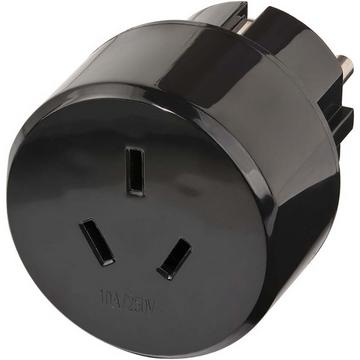 Reisestecker / Reiseadapter (Reisesteckdosenadapter für: Euro-Stecker und Australien, China-Stecker)