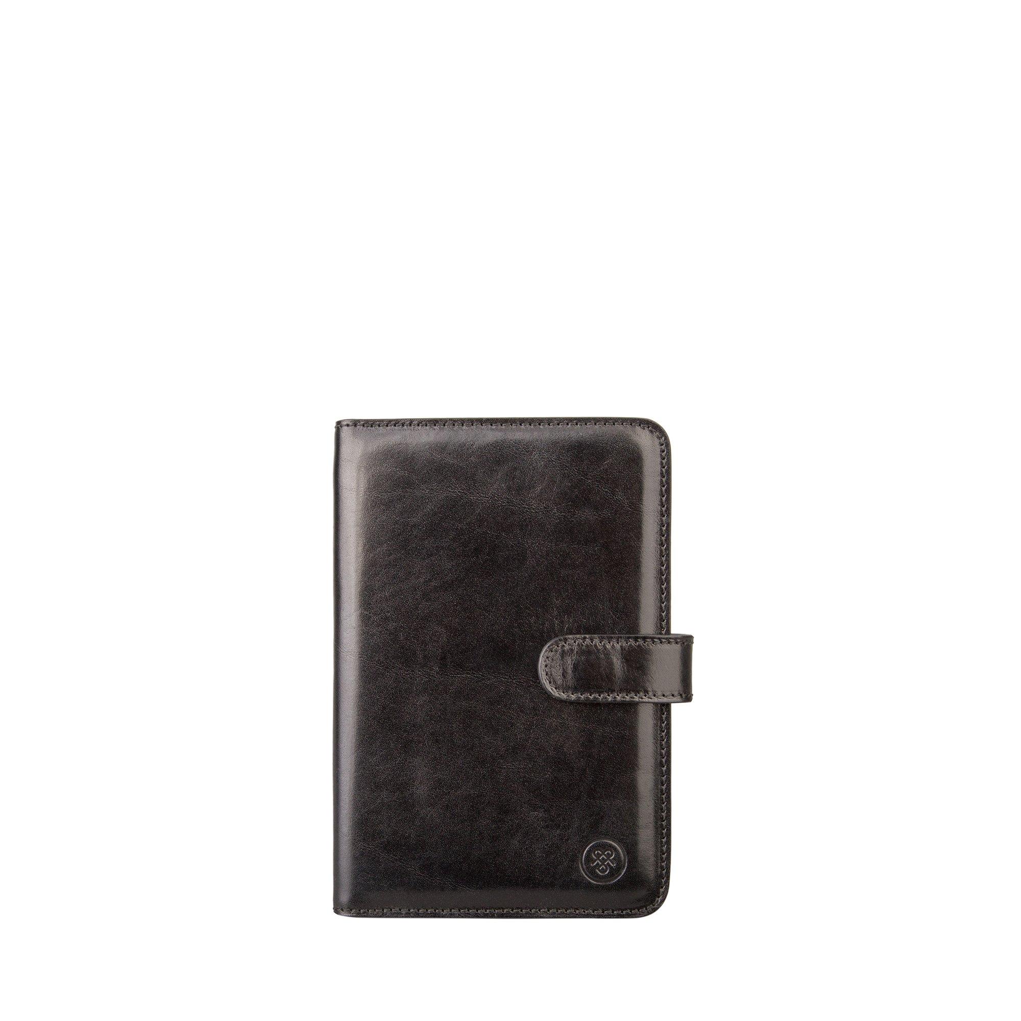 Image of Vieste - Leder Reisebrieftasche Damen Schwarz ONE SIZE