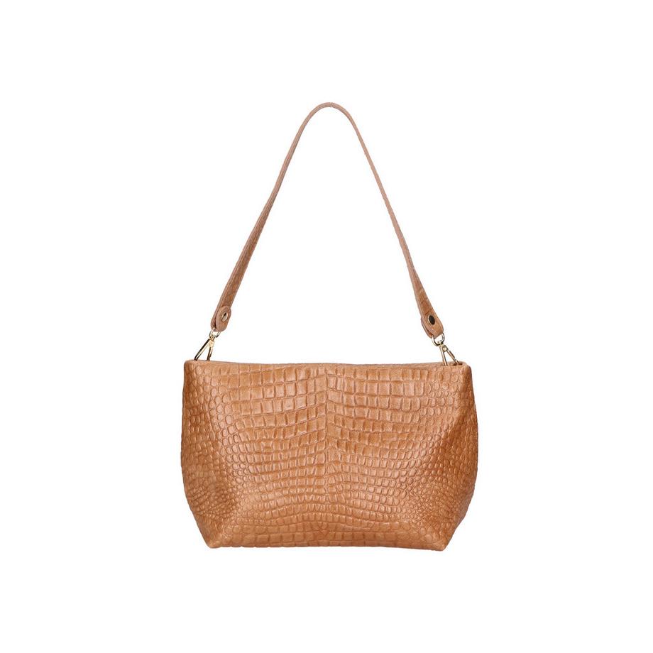 Gave Lux Sac d'épaule Gaufrage Crocodile  