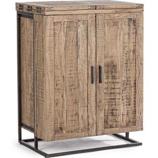 mutoni Armoire à vin Elmer 2 portes 80x99  