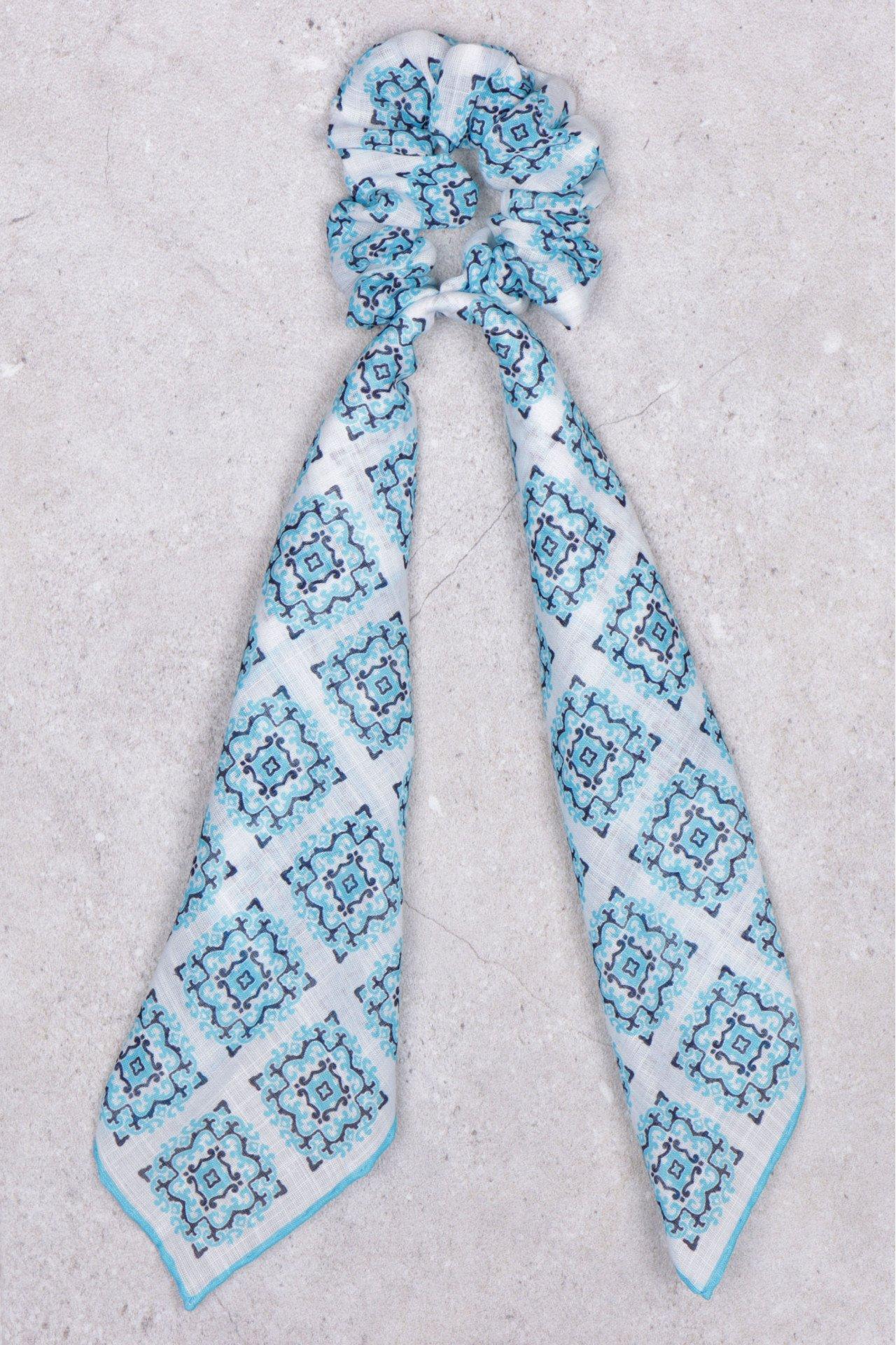 Image of Die Scrunchic Emeline Damen Weiss ONE SIZE