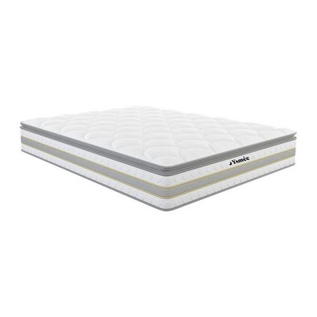 DREAMEA Matelas ressorts ensachés surmatelas intégré CANTERBURY de DREAMEA  