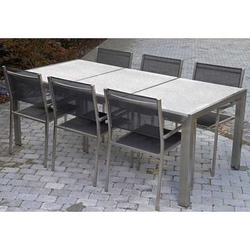 Table de jardin Nice granit 200x95