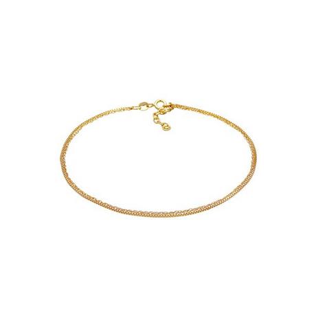 Elli  Fußschmuck Kordelkette Gliederkette Basic Layer 