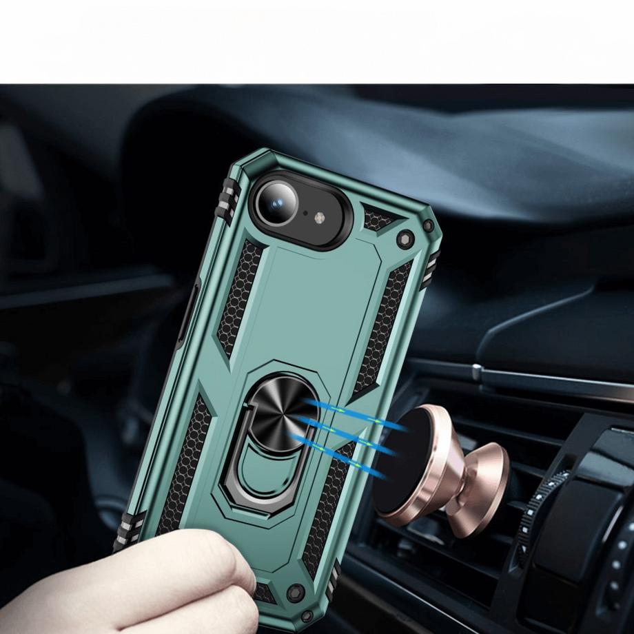 Cover-Discount  iPhone 17e / 16e - Robustes Back Cover mit Kickstand 