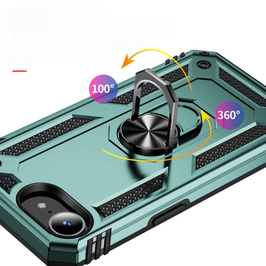 Cover-Discount  iPhone 17e / 16e - Robustes Back Cover mit Kickstand 