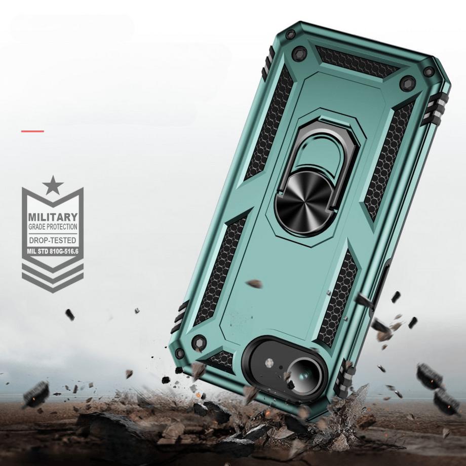 Cover-Discount  iPhone 17e / 16e - Robustes Back Cover mit Kickstand 