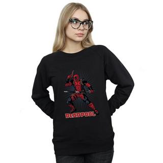 MARVEL  Gun Sword Burst Sweatshirt 