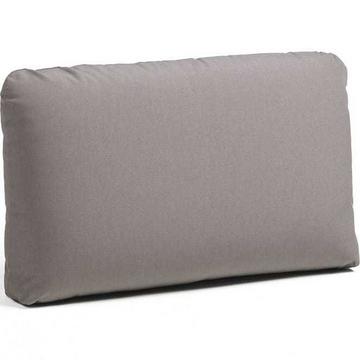 Coussin de dossier pour chaise longue de jardin komodo gris