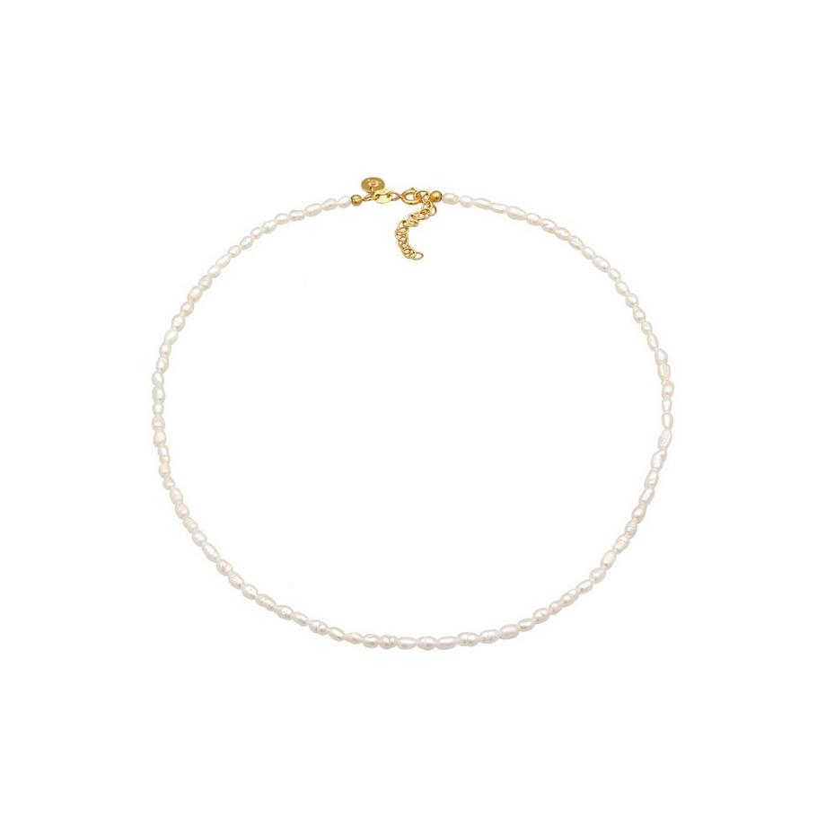 Elli  Collier Choker Classique Avec Perles D'eau Douce 