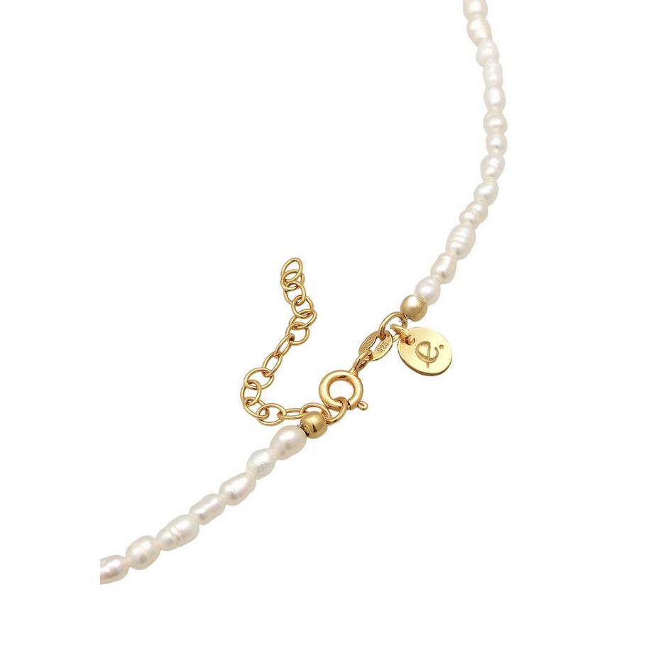 Elli  Collier Choker Classique Avec Perles D'eau Douce 