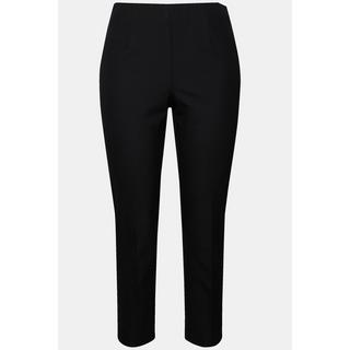 Ulla Popken  Pantalon 7/8, passepoil, taille élastique, jambe slim 