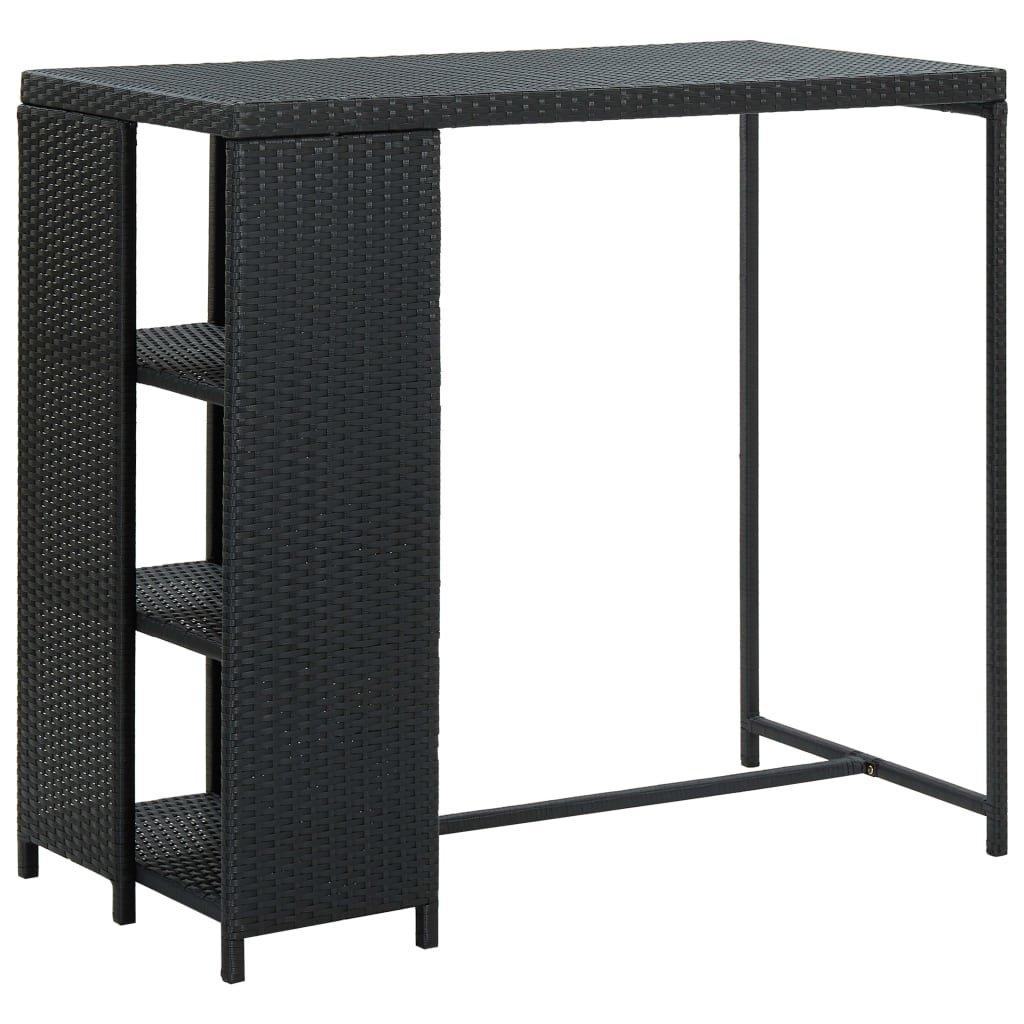 VidaXL Stehtisch poly-rattan  