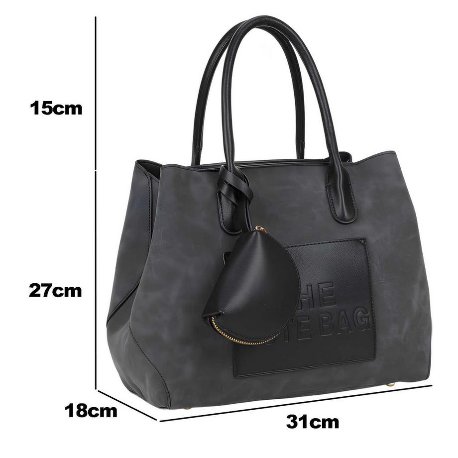 Gallantry Lavana Shopper mit Wildlederoptik und abnehmbarer Pochette  