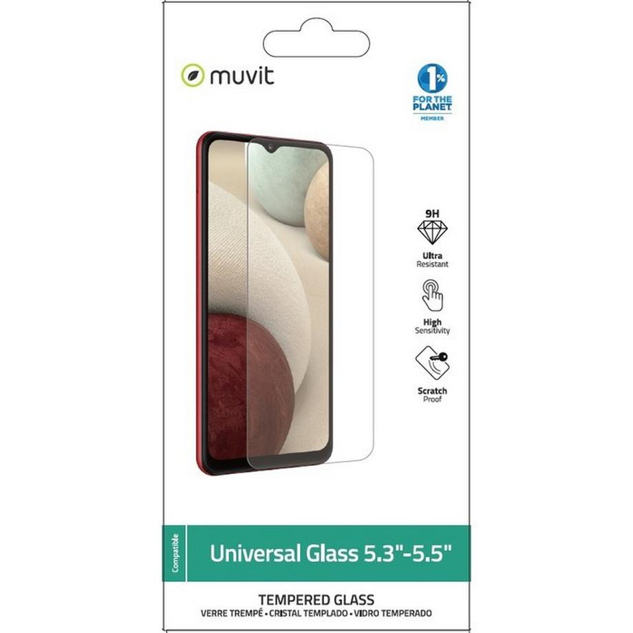 Muvit  Verre Smartphones 5" à 5.3" 