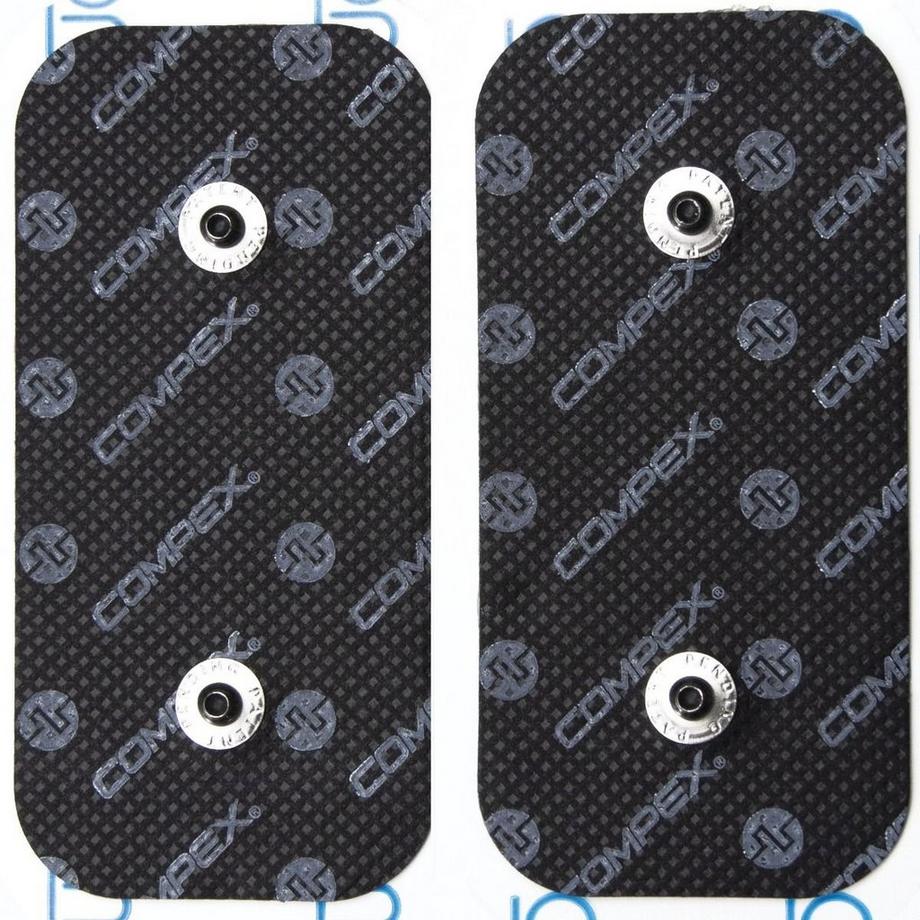 compex  Compex Electrodes EasySnap Performance 5x10cm - Black (x2) 