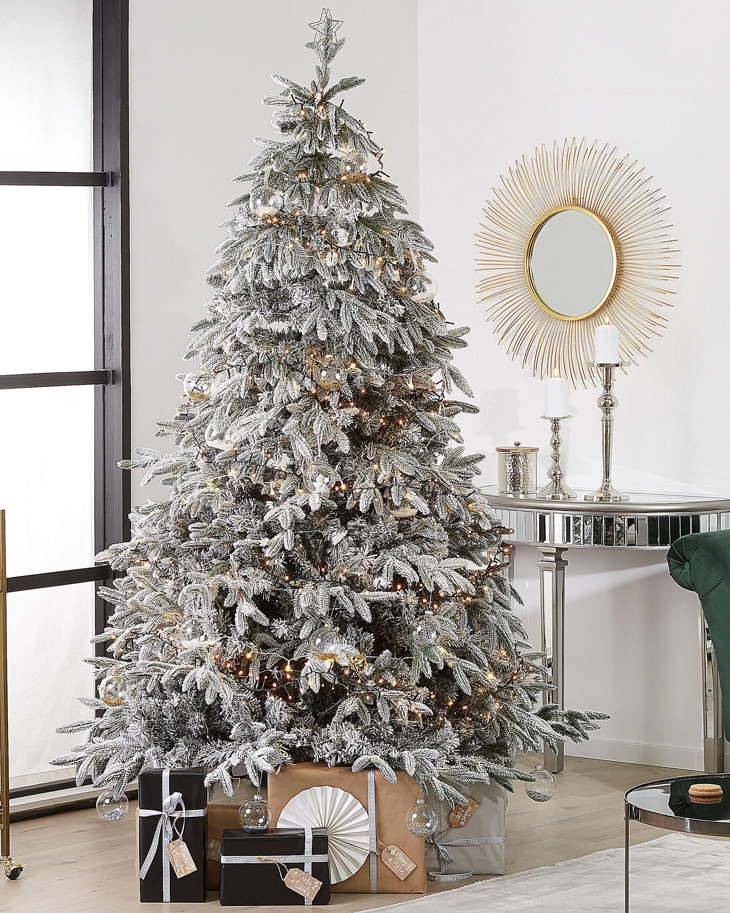 Beliani Albero di Natale en PVC Scandinavo BASSIE  