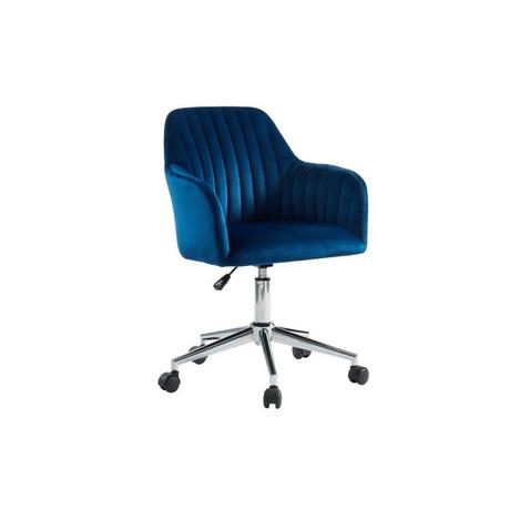 Vente-unique Bürostuhl höhenverstellbar Samt  ELEANA  