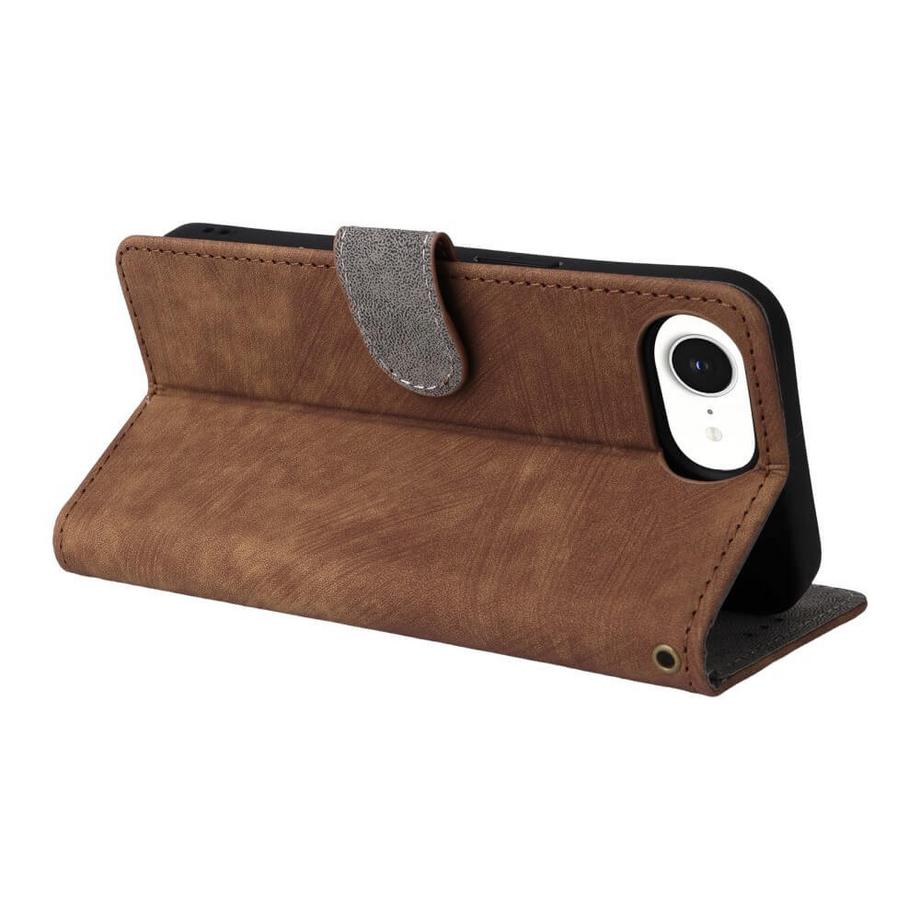 Cover-Discount  iPhone 17e / 16e - Ledertasche mit RFID Blocker 