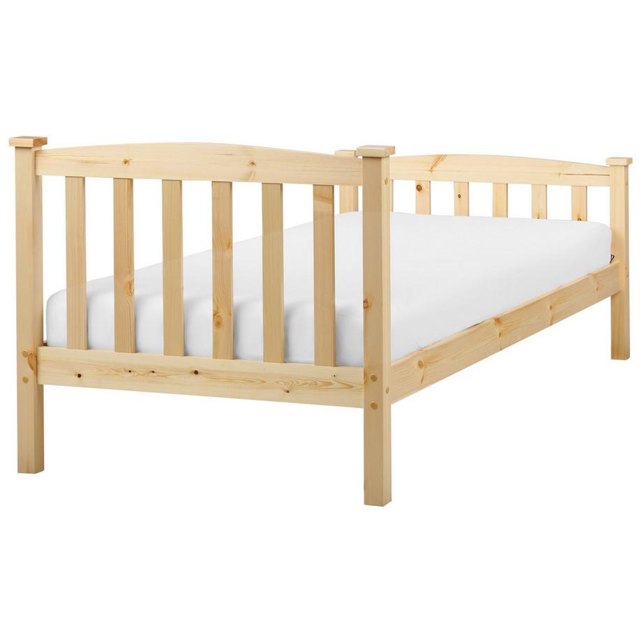 Beliani Letto en Legno di pino Scandinavo GIVERNY  